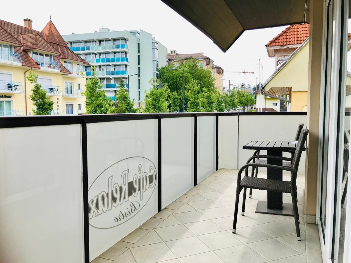 Cafe Relax Apartments Heviz Exterior foto